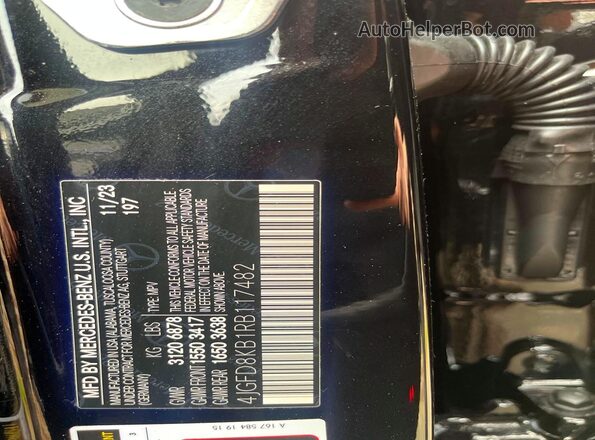 4JGFD8KB1RB117482 2024 MERCEDES-BENZ GLE Black Հետևի նստատեղերի տեսք