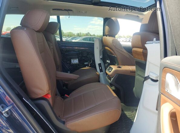 4JGFF5KE3RB215299 2024 MERCEDES-BENZ GLS Синий Вид задней части салона