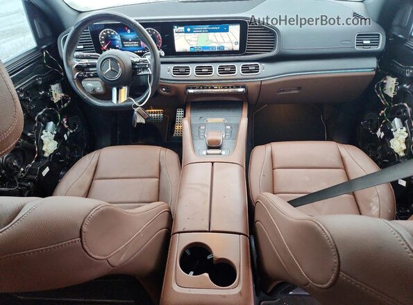 4JGFF5KE7RB086080 2024 MERCEDES-BENZ GLS Черный Вид панели приборов