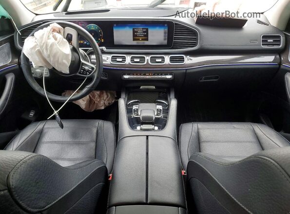 4JGFF5KEXLA266232 2020 MERCEDES-BENZ GLS Blue წინა პანელის ხედი