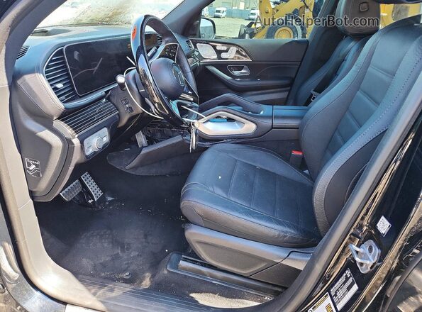 4JGFF5KEXRB155831 2024 MERCEDES-BENZ GLS Черный Вид салона спереди