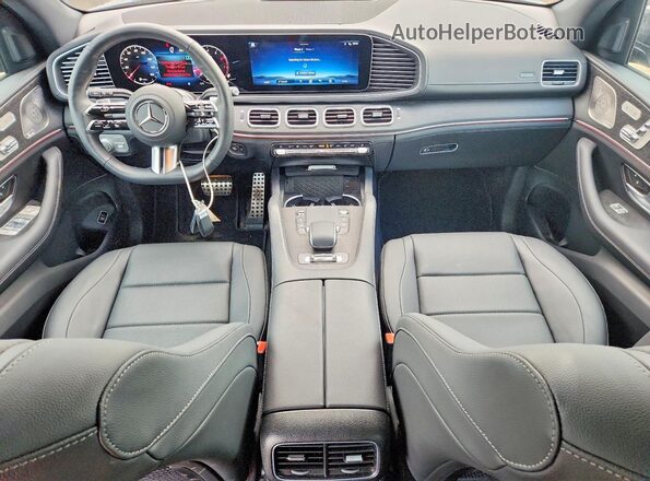 4JGFF5KEXSB477004 2025 MERCEDES-BENZ GLS Серый Вид панели приборов