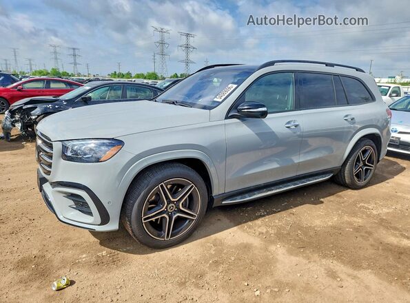 4JGFF5KEXSB477004 2025 MERCEDES-BENZ GLS Серый Передняя левая четверть