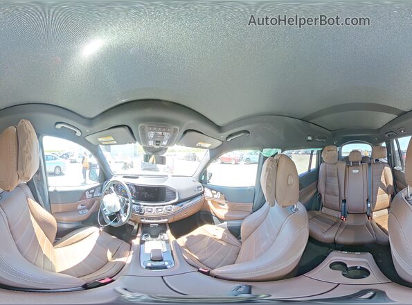 4JGFF8FEXSB338017 2025 MERCEDES-BENZ GLS Синий Панорамный вид салона 360°