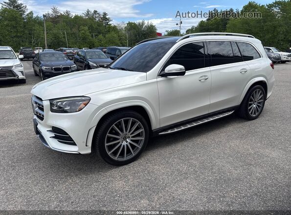 4JGFF8GE1LA218323 2020 MERCEDES-BENZ GLS 580 White Przód lewy