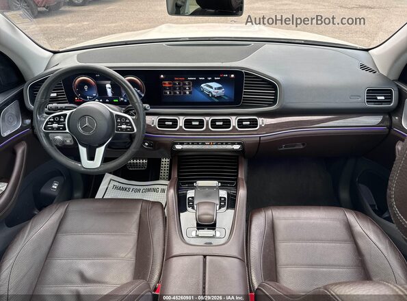 4JGFF8GE1LA218323 2020 MERCEDES-BENZ GLS 580 White Widok z przodu
