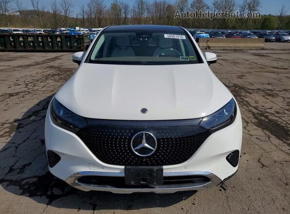 4JGGM1CB8SA059196 2025 MERCEDES-BENZ EQE White Դիմացի տեսք