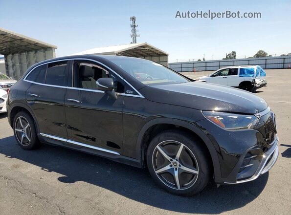 4JGGM1CBXPA012484 2023 MERCEDES-BENZ EQE Черный Передняя правая четверть