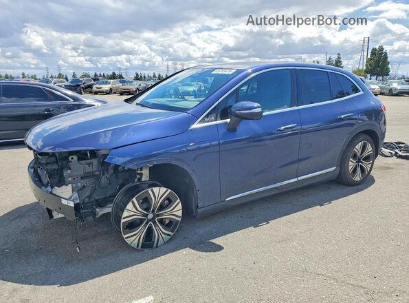 4JGGM1CBXPA039989 2023 MERCEDES-BENZ EQE Blue Առջևի ձախ երեք քառորդ տեսարան