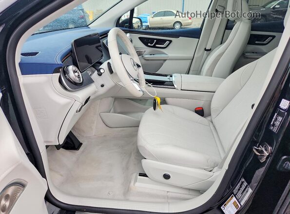 4JGGM2BB4SA060093 2025 MERCEDES-BENZ EQE Черный Вид салона спереди