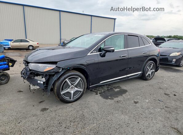 4JGGM2BB4SA060093 2025 MERCEDES-BENZ EQE Черный Передняя левая четверть