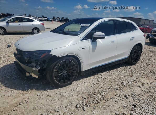 4JGGM5DB4RA016409 2024 MERCEDES-BENZ EQE Белый Передняя левая четверть