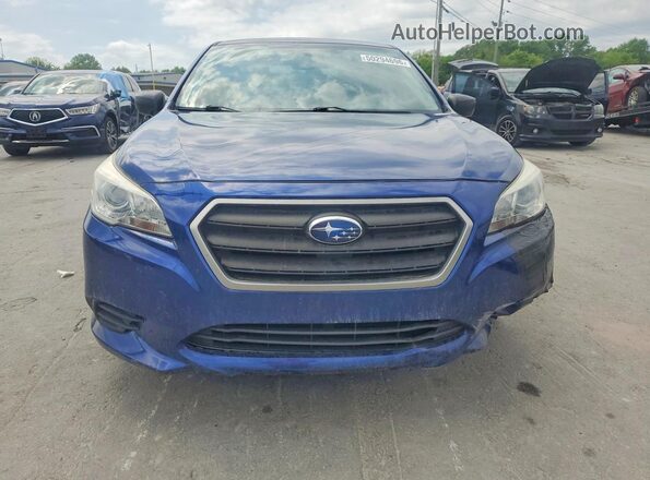 4S3BNAA64H3049358 2017 SUBARU LEGACY Синий Вид спереди