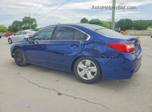 4S3BNAA64H3049358 2017 SUBARU LEGACY Синий Задняя левая четверть