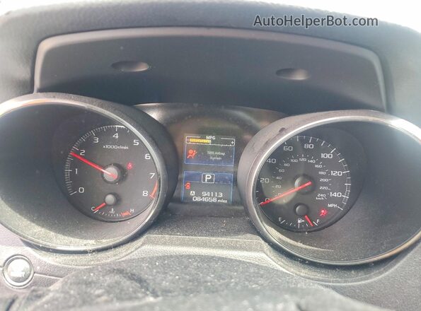 4S3BNAA64H3049358 2017 SUBARU LEGACY Синий Вид щитка приборов