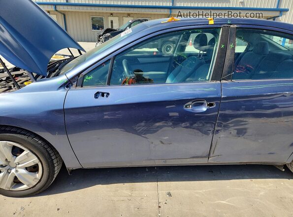 4S3BNAA65J3020523 2018 SUBARU LEGACY Синий Вид салона спереди