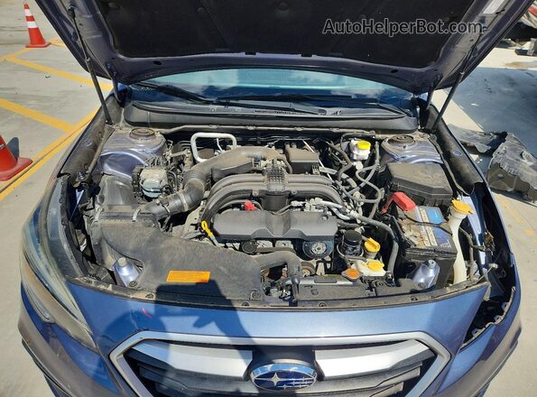 4S3BNAA65J3020523 2018 SUBARU LEGACY Синий Вид задней части салона