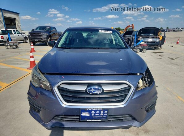 4S3BNAA65J3020523 2018 SUBARU LEGACY Синий Вид спереди