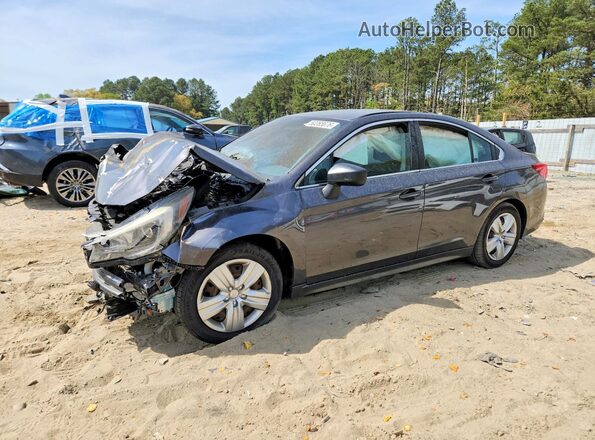 4S3BNAA66J3023639 2018 SUBARU LEGACY Серый Передняя левая четверть