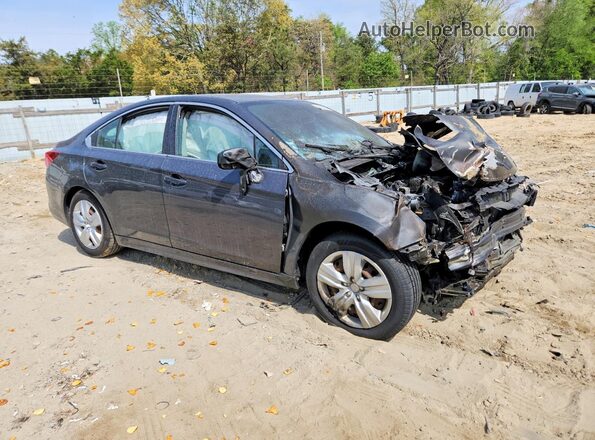 4S3BNAA66J3023639 2018 SUBARU LEGACY Серый Передняя правая четверть