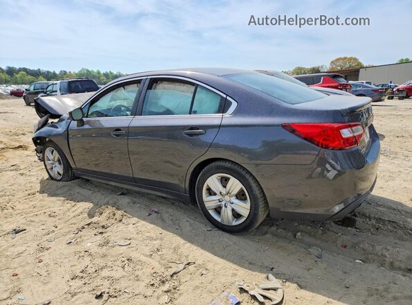 4S3BNAA66J3023639 2018 SUBARU LEGACY Серый Задняя левая четверть