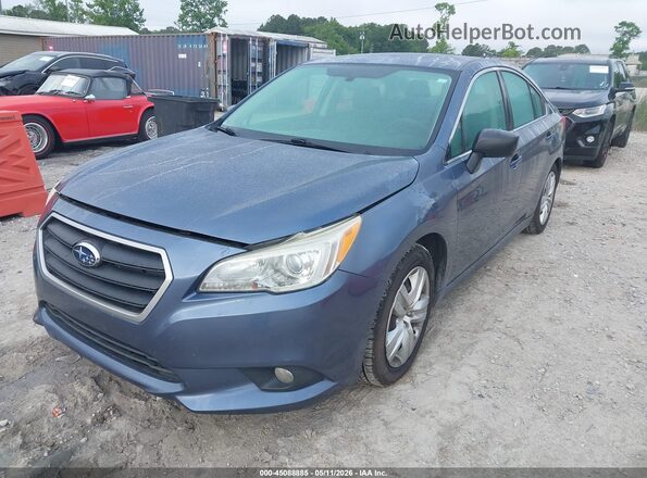 4S3BNAA68G3043352 2016 SUBARU LEGACY Синий Вид спереди