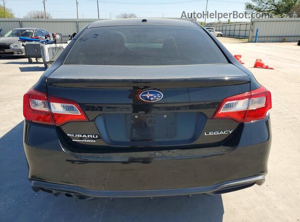 4S3BNAB67K3028655 2019 SUBARU LEGACY Черный Вид сзади