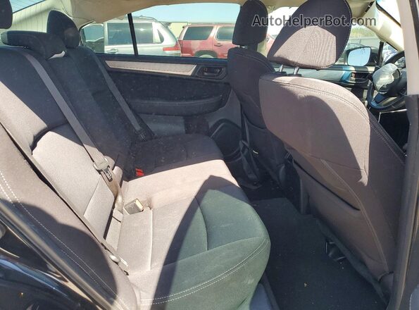 4S3BNAB67K3028655 2019 SUBARU LEGACY Черный Вид задних сидений