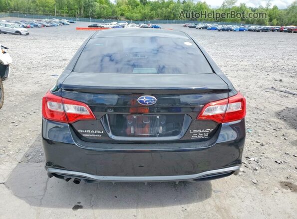 4S3BNAB68J3011863 2018 SUBARU LEGACY Черный Вид сзади