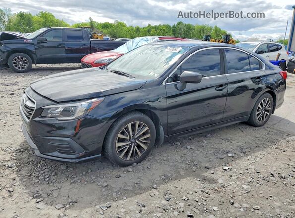 4S3BNAB68J3011863 2018 SUBARU LEGACY Черный Передняя левая четверть