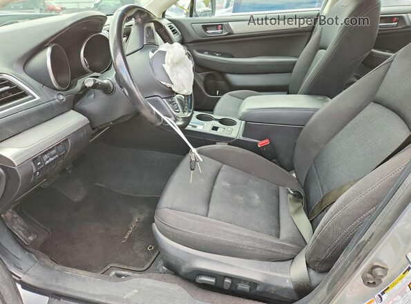4S3BNAC60G3024629 2016 SUBARU LEGACY Серебряный Вид салона спереди