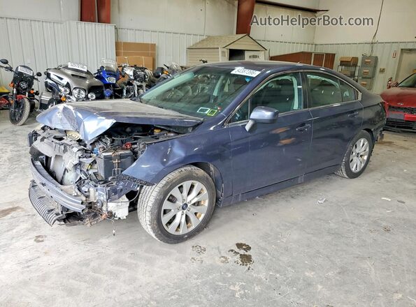 4S3BNAC60H3027810 2017 SUBARU LEGACY Синий Передняя левая четверть