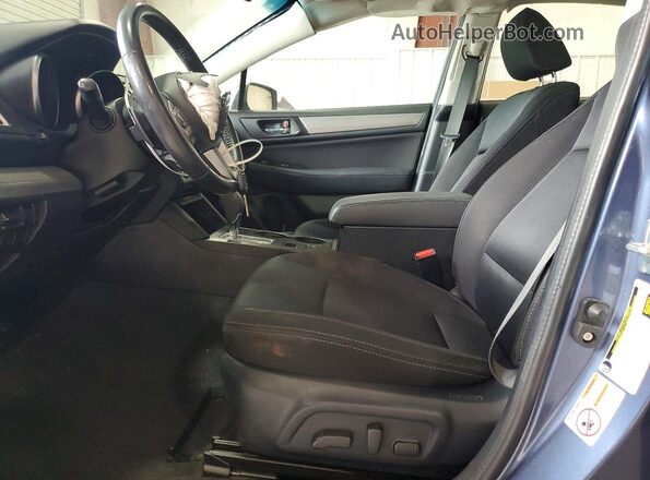 4S3BNAC60H3027810 2017 SUBARU LEGACY Синий Вид салона спереди