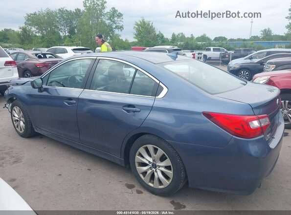 4S3BNAC60H3060127 2017 SUBARU LEGACY Синий Панорамный вид салона 360°