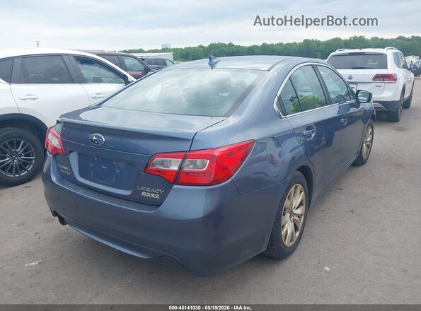 4S3BNAC60H3060127 2017 SUBARU LEGACY Синий Задняя правая четверть