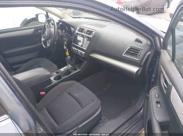 4S3BNAC60H3060127 2017 SUBARU LEGACY Синий Вид салона спереди