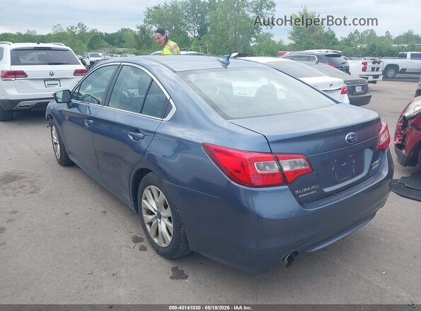 4S3BNAC60H3060127 2017 SUBARU LEGACY Синий Задняя левая четверть