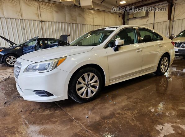 4S3BNAC61H3024205 2017 SUBARU LEGACY Белый Передняя левая четверть