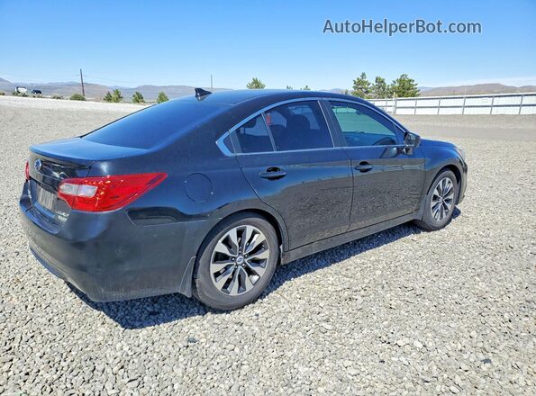 4S3BNAC62H3016159 2017 SUBARU LEGACY Черный Задняя правая четверть