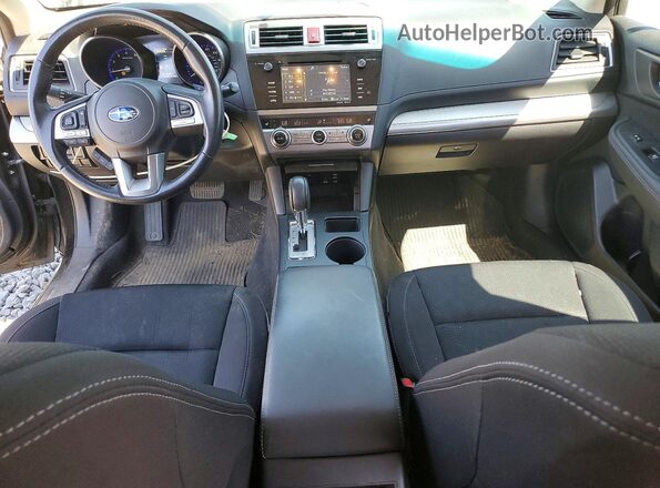 4S3BNAC62H3016159 2017 SUBARU LEGACY Черный Вид панели приборов