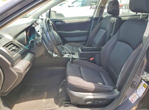 4S3BNAC63G3047418 2016 SUBARU LEGACY Gray Front interior view