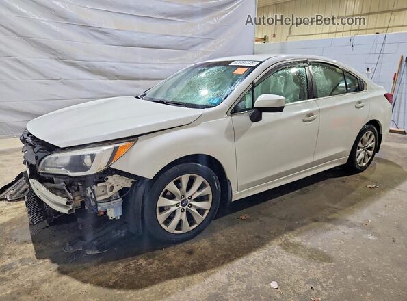 4S3BNAC63H3032726 2017 SUBARU LEGACY Белый Передняя левая четверть