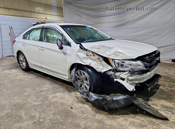 4S3BNAC63H3032726 2017 SUBARU LEGACY Белый Передняя правая четверть
