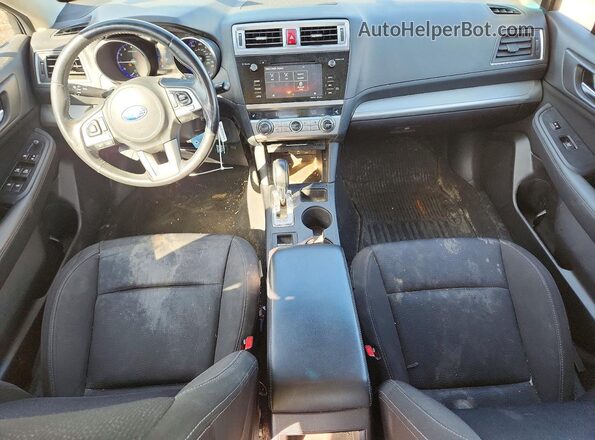 4S3BNAC65H3031089 2017 SUBARU LEGACY Синий Вид панели приборов