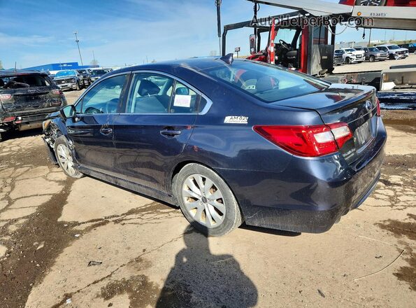 4S3BNAC65H3031089 2017 SUBARU LEGACY Синий Задняя левая четверть