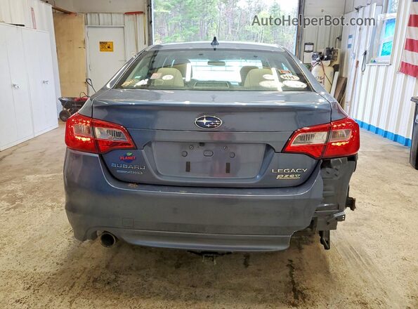 4S3BNAC66H3052999 2017 SUBARU LEGACY Синий Вид сзади