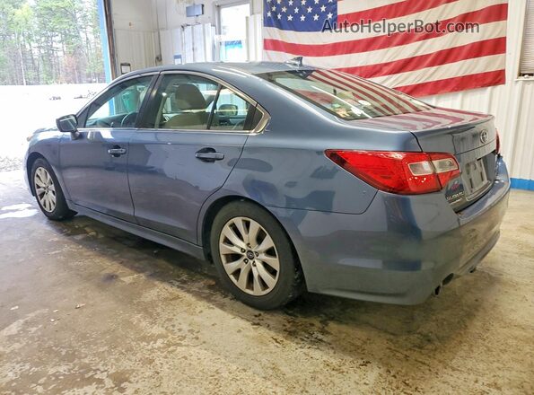 4S3BNAC66H3052999 2017 SUBARU LEGACY Синий Задняя левая четверть