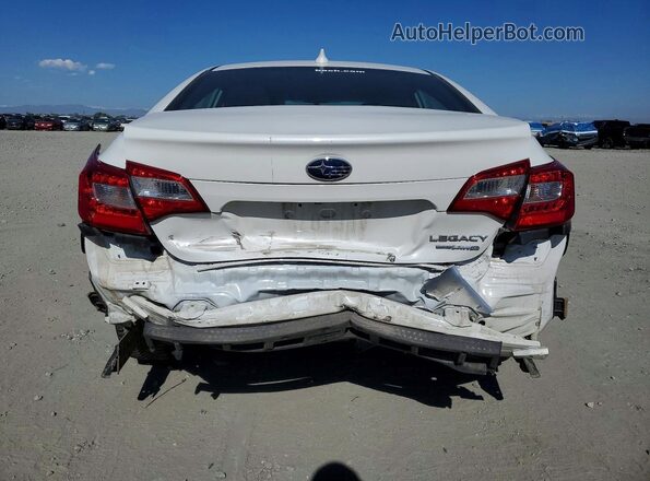 4S3BNAC66J3012833 2018 SUBARU LEGACY White Widok z tyłu