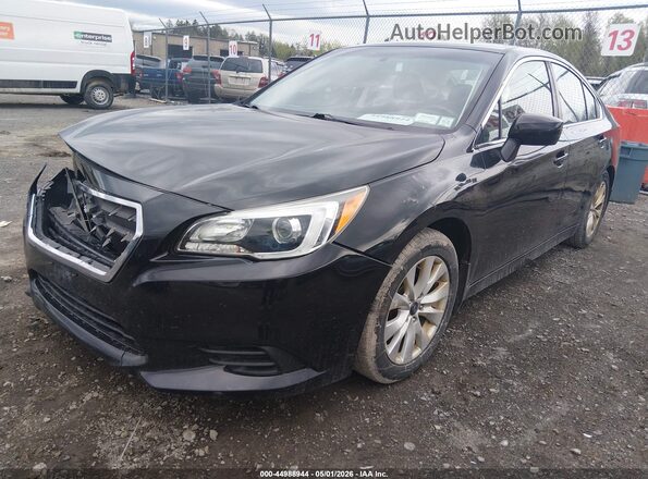 4S3BNAC68H3068783 2017 SUBARU LEGACY Black Przód lewy