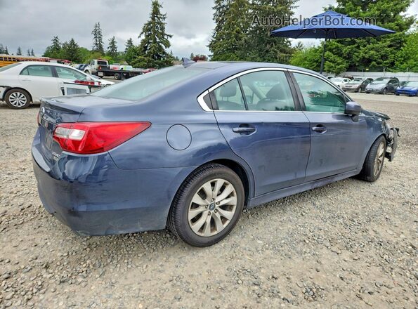 4S3BNAC69H3043939 2017 SUBARU LEGACY Серый Задняя правая четверть